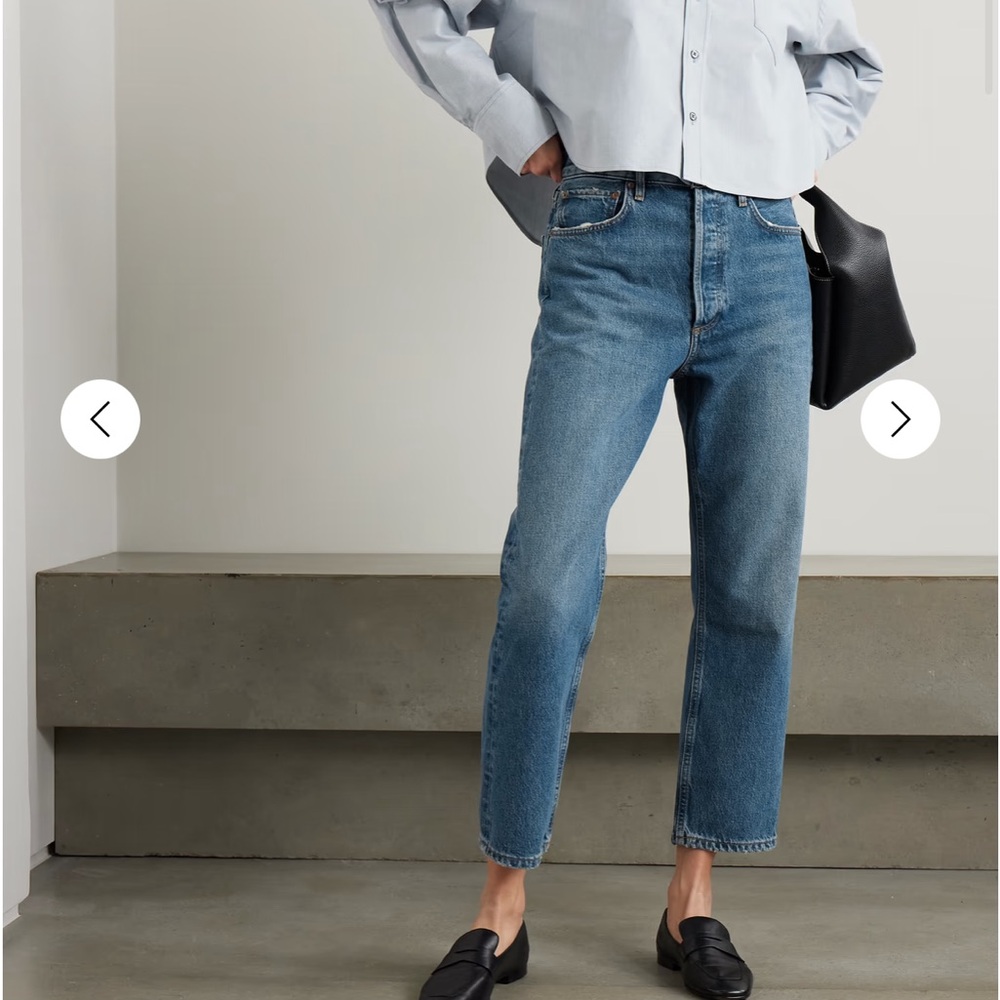 Agolde 90s crop jeans